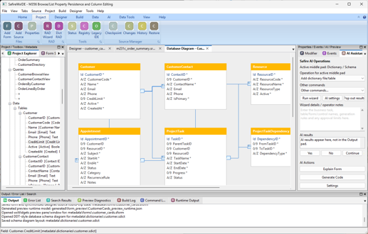 Dictionary Schema Workflow screenshot
